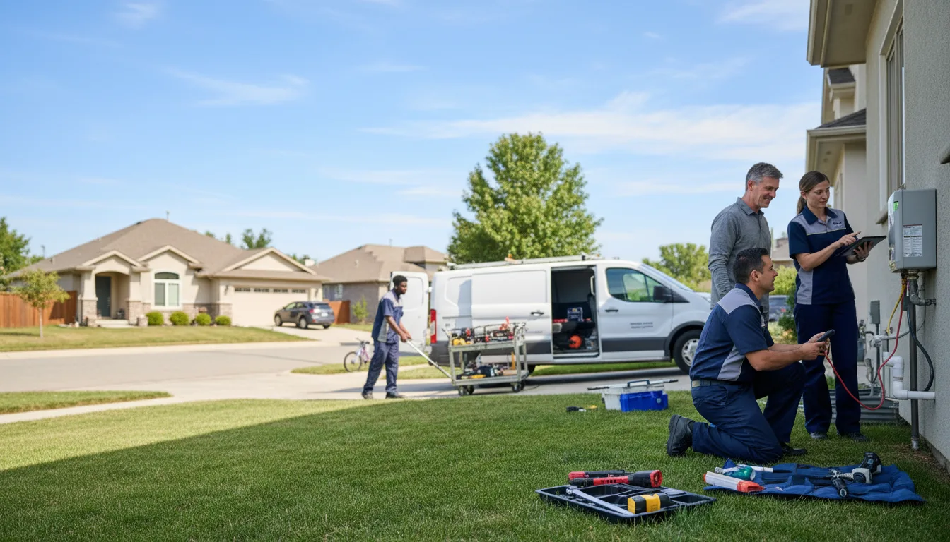 Tankless water heater service in Indiana, PA